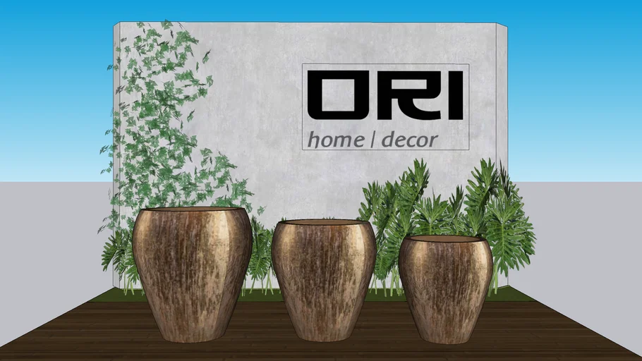 Vaso Vietnamita - Dublin Bronze
