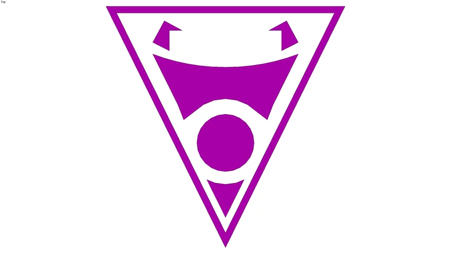 Irken Emblem 2D (with one eye instead of 2)