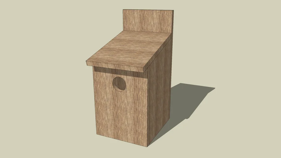 Bird box / Nestbox RSPB Large for Starlings