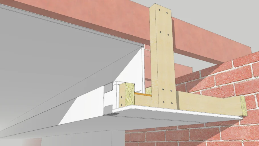Cove Lighting Soffit Detail for LED Rope Lighting