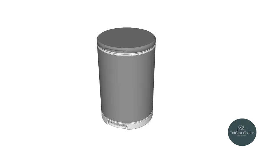 Lixeira Inox com pedal 