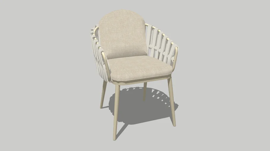 Eva dining chair Latte - Taste 4 Seasons Outdoor
