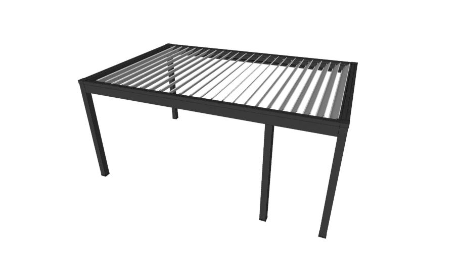 Pergola bioclimatique PERGO'KLIM - Modèle paramétrique