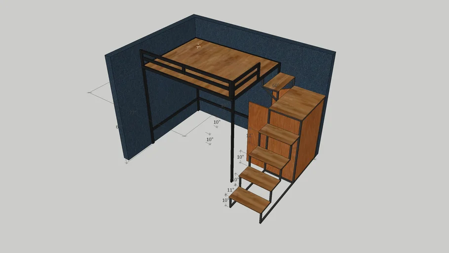 Queen Loft Bed
