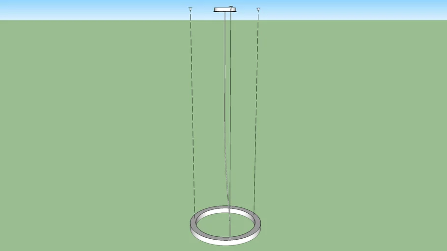 LA2 Slim Light Art Pendant | 3D Warehouse