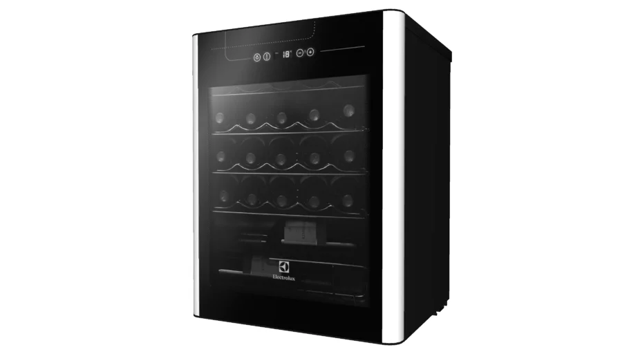 Adega de Vinho 24 Garrafas Inox Electrolux ACS24