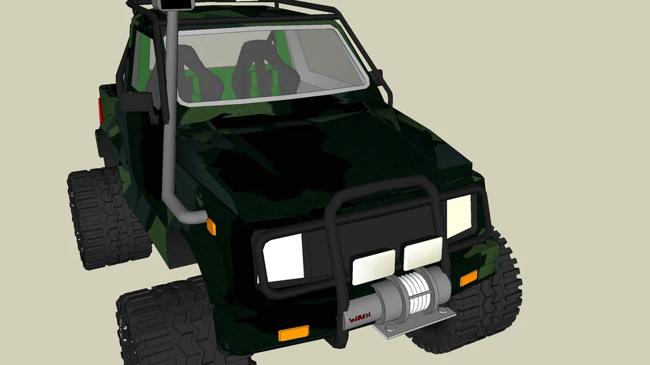 suzuki samurai monster