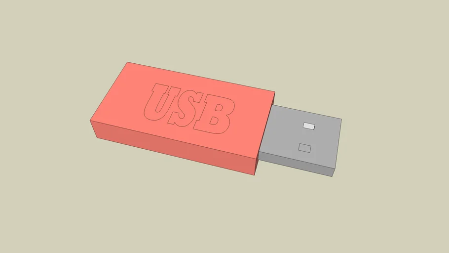 USB stick | 3D Warehouse