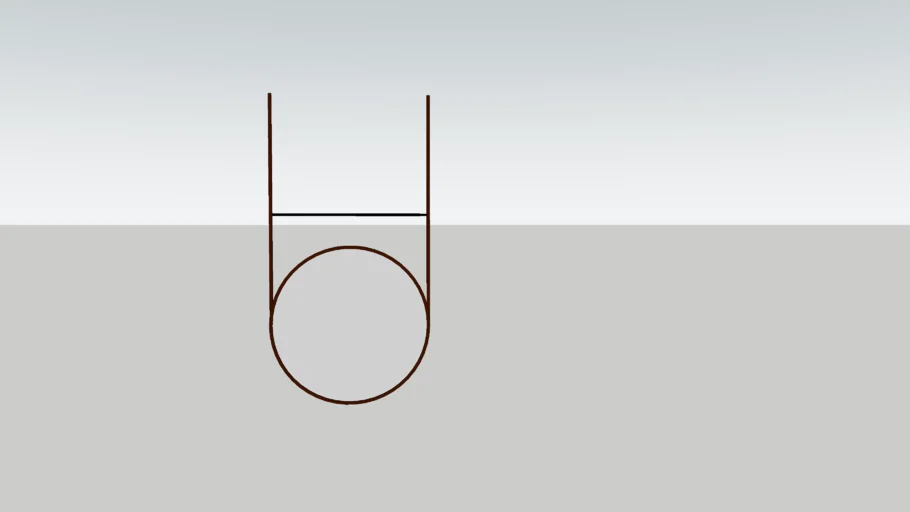 hanging mirror