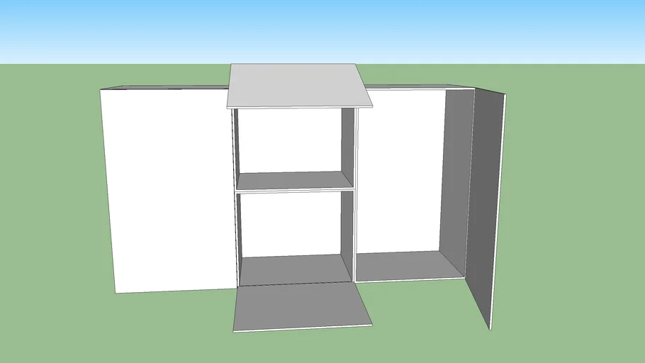 Dynamic component - cabinet doors | 3D Warehouse