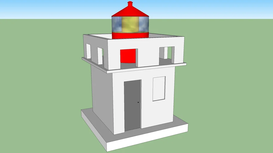 Þrídrangar lighthouse only