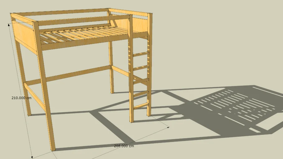 IKEA Loft Bed Tovik