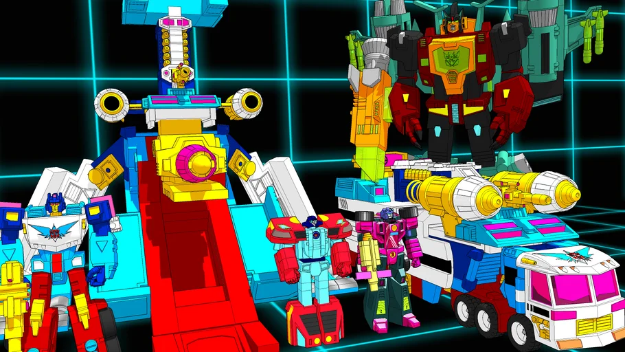 Thunderclash Skyquake Turbomasters Predator Motorvators Transformers Aquaspeeders Aquafend G1