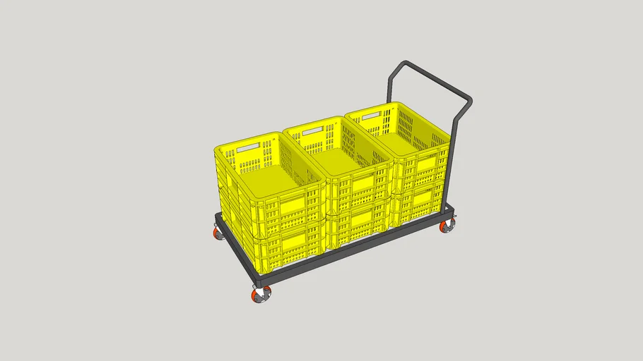 troli keranjang buah