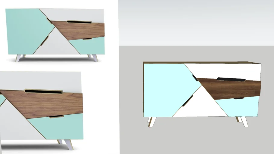 Cabinet Scandinavian Style