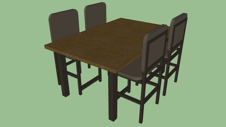 Dining table | 3D Warehouse