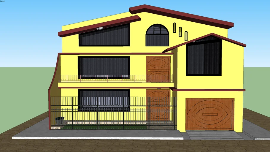 Casa de 3 pisos