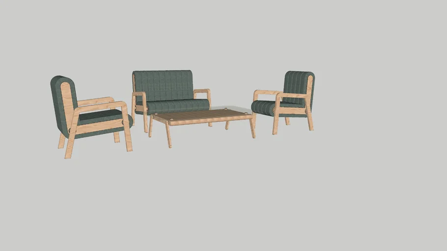 Desk Chair Set 