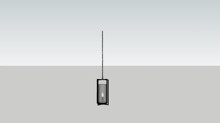 Square Lantern Pendant