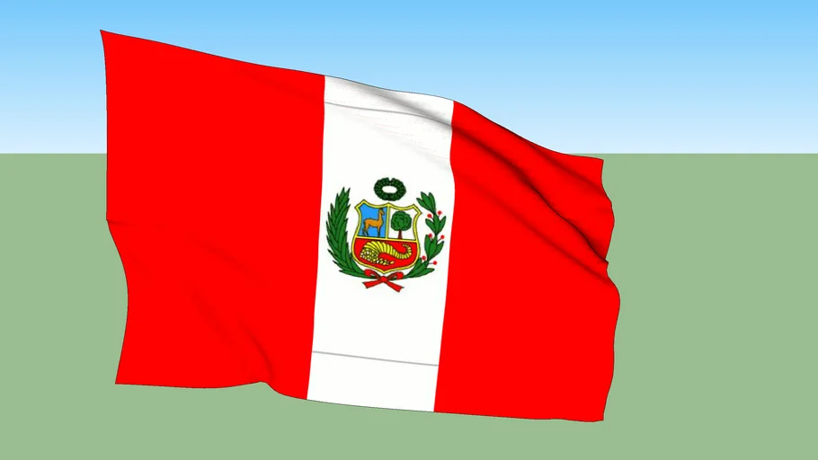 bandera del peru