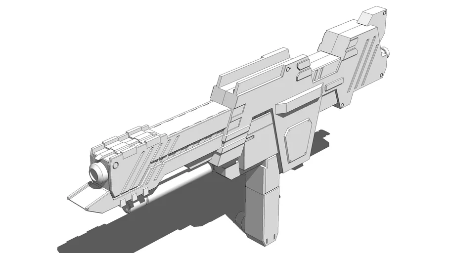Armored Core Weapon-----CR-WB91LGL [Back Unit L]