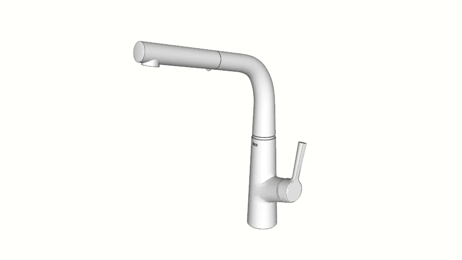 Roca - Monocomando para cozinha de mesa Syra - Cromado - A5A852AC0 | 3D ...