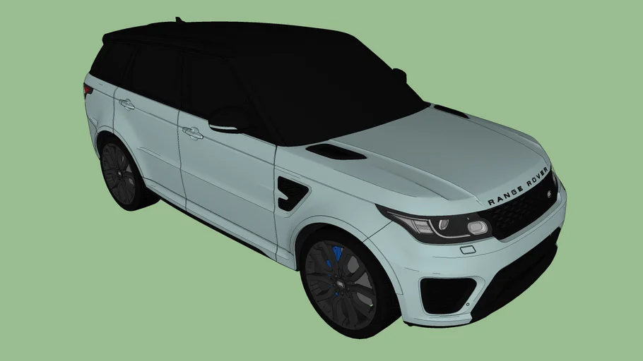 Range Rover sport SVR | 3D Warehouse