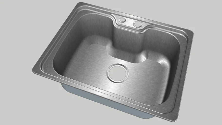 Cuba Tubrax Gourmet 50x40cm - Aço Inox Cozinha