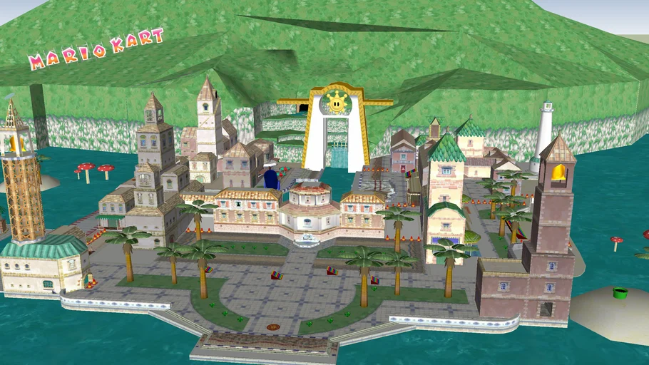 Delfino plaza circuit