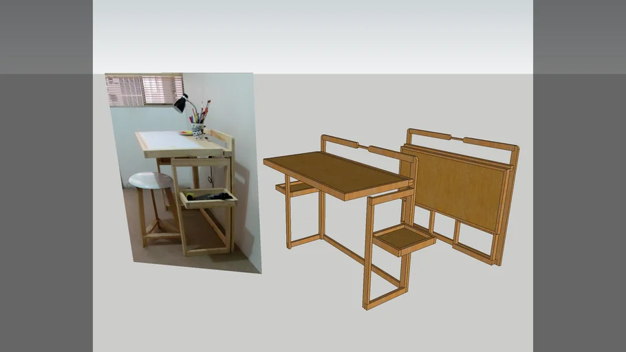 Escritorio Plegable