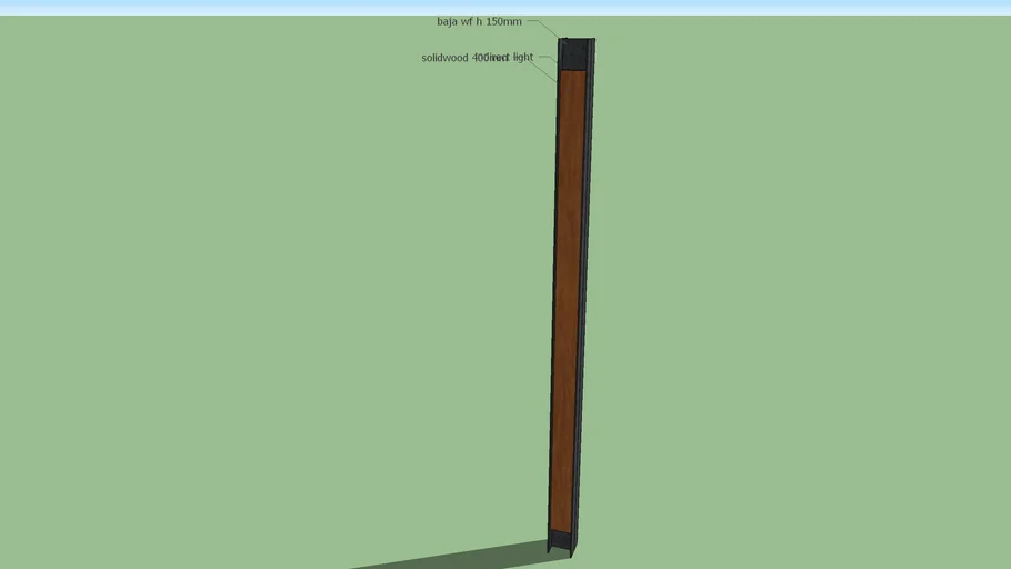 TIANG KOLOM BAJA WF H PANEL STRUCTURE