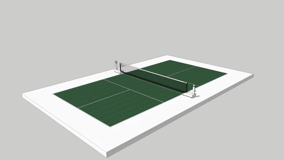 Pickleball Competition green