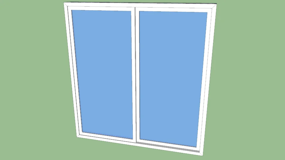 Ventana corrediza 2 hojas 200cm x 210cm