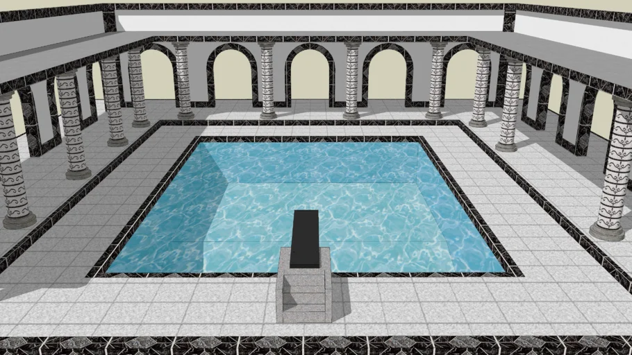 Roman Swimming Pool | 3D Warehouse