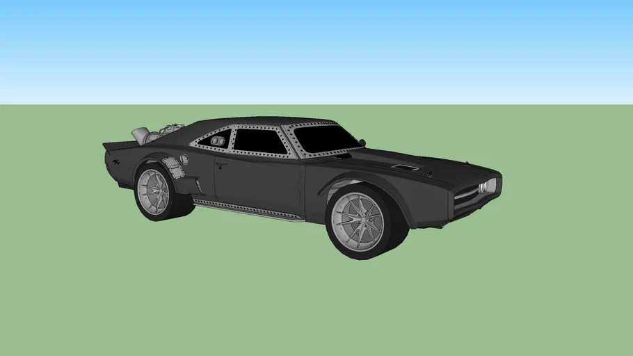 dodge ice charger dom's fast and furious 8