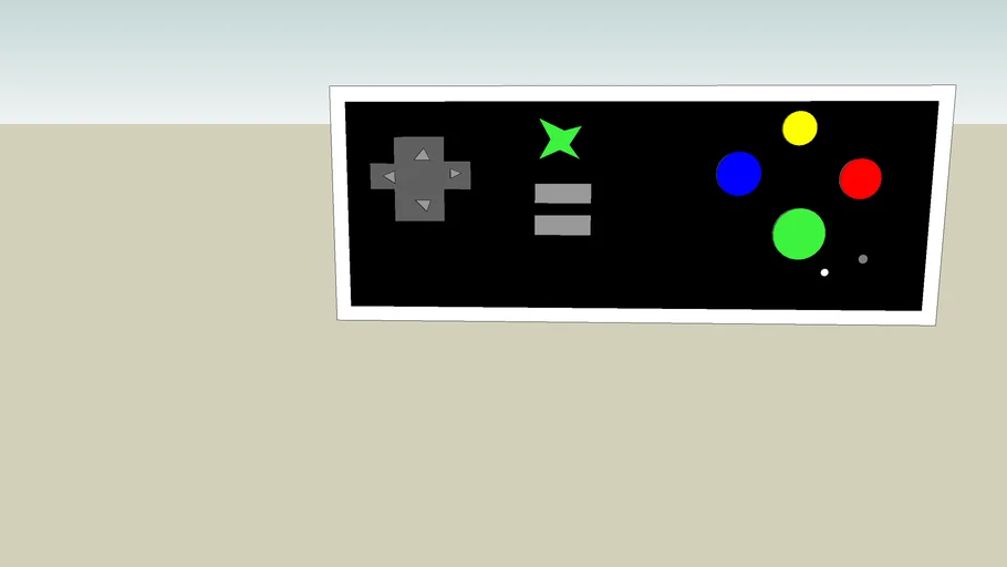 xbox NES controller (copyright 2006) by US patenent dept. & Frank Lloyd Right design co. 
