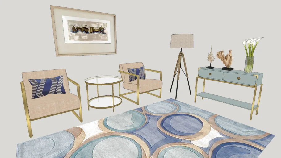 Modern style living room furniture