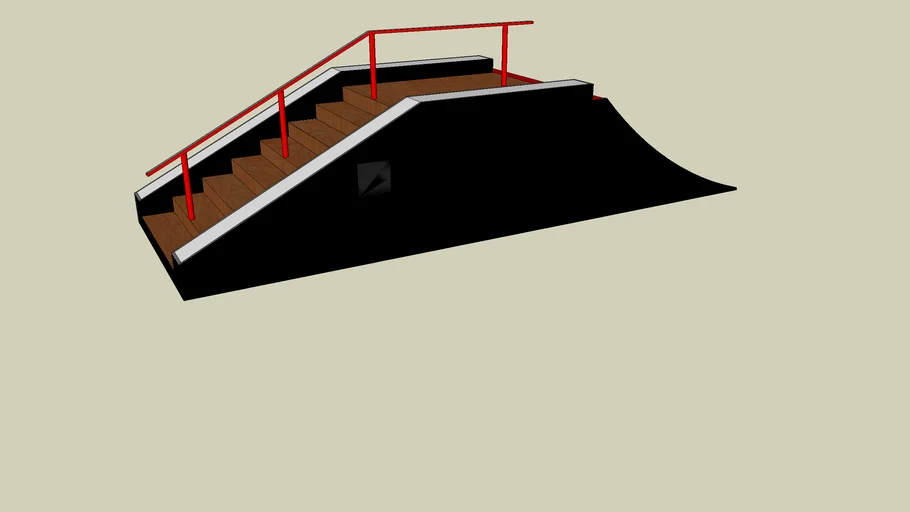 snowboard ramp bigger | 3D Warehouse