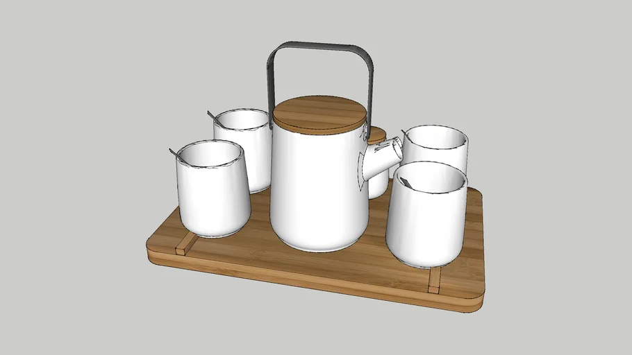 Conjunto de Chá