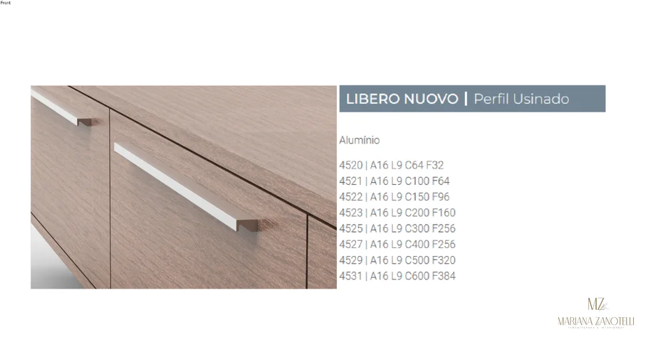 PUXADOR LIBERO NUOVO - TORRALBA