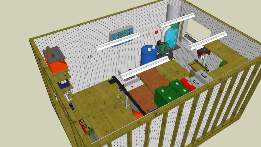 12 x 16 Workshop Shed