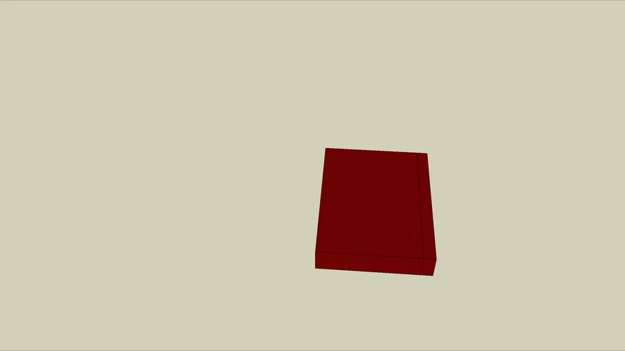 Stage 1 modul, 1,8m X 2,4m | 3D Warehouse