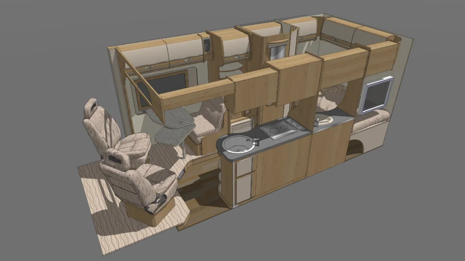 Peugeot Boxer.. Citroen.. Ducato L3H2.. Campervan Layout 
