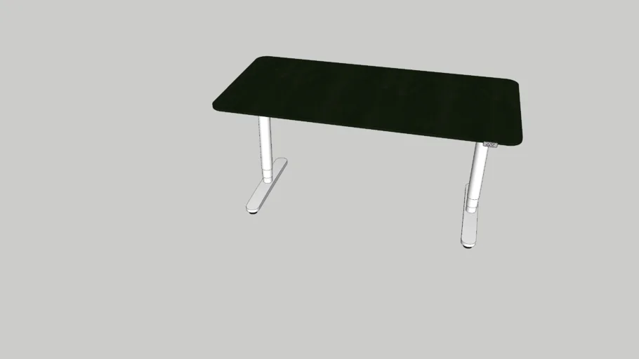 IKEA - bureau BEKANT 80x160 assis debout