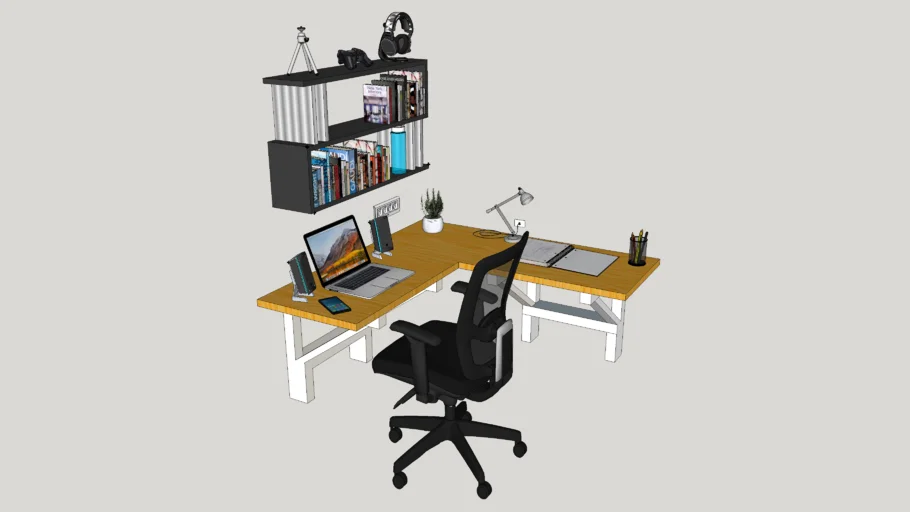 Study Desk Minimalist Sangar
