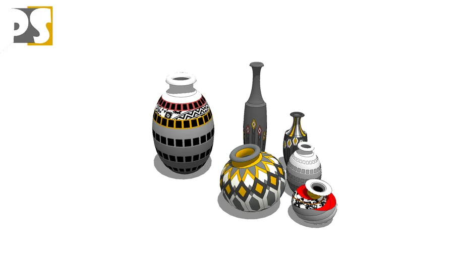 Decorative Clay Pots