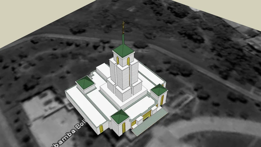 LDS. Templo Mormon, Cochabamba Bolivia  82nd. Operating Temple