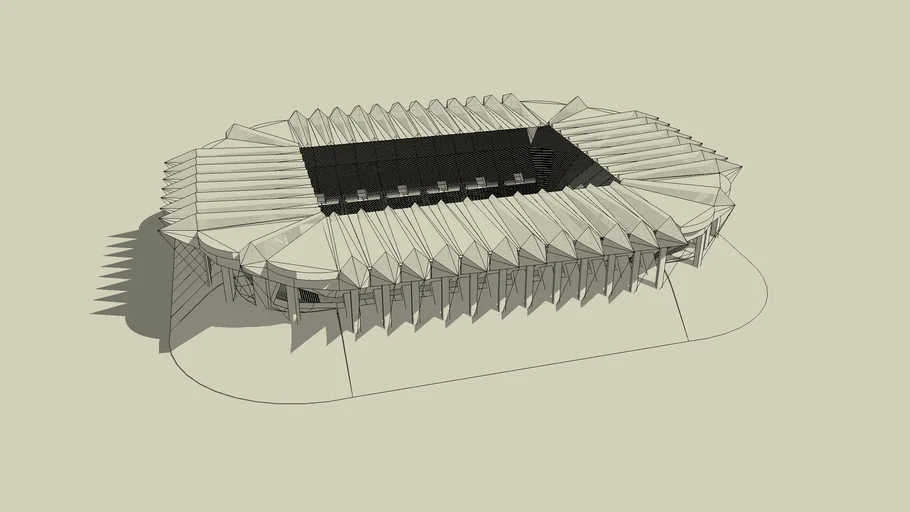 Wildparkstadion Karlsruhe Entwurf