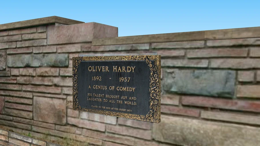 Oliver Hardy's Grave
