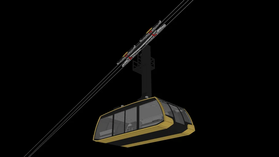 Berger NOVA Cable Car Cabin 125pers